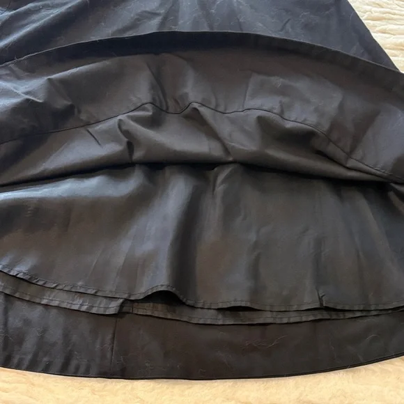 Jacob Black Cotton Blend Skirt - Picture 5 of 5